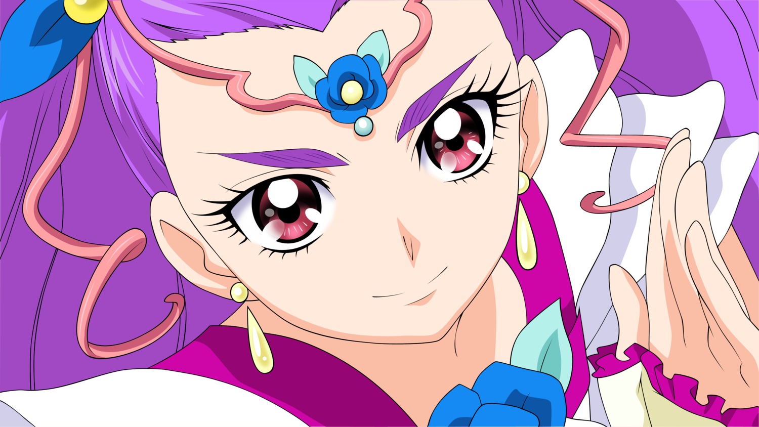 Pretty Cure Yes Precure 5 Milky Rose Mimino Kurumi Vector